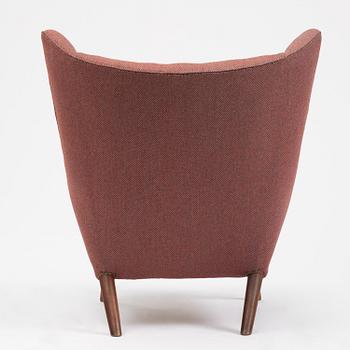 Hans J. Wegner, fåtölj, "Bamse", AP-stolen, Danmark, 1950-60-tal.