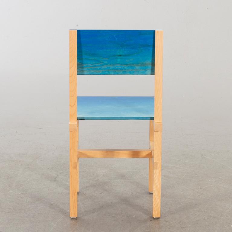 FREDRIK PAULSEN, "Röhsska", chair Designbaren, Blå Station 2020, Chair 39/102.
