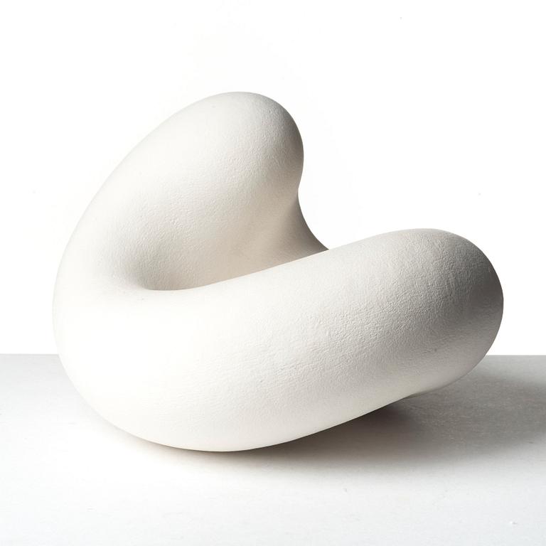 Eva Hild, a unique stoneware sculpture, "Bumling" series, Sweden 2000.