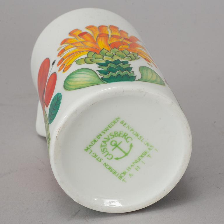 STIG LINDBERG, a part 'Tahiti' porcelain coffee service, Gustavsberg.