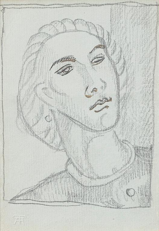 Axel Törneman, Portrait of a Man.