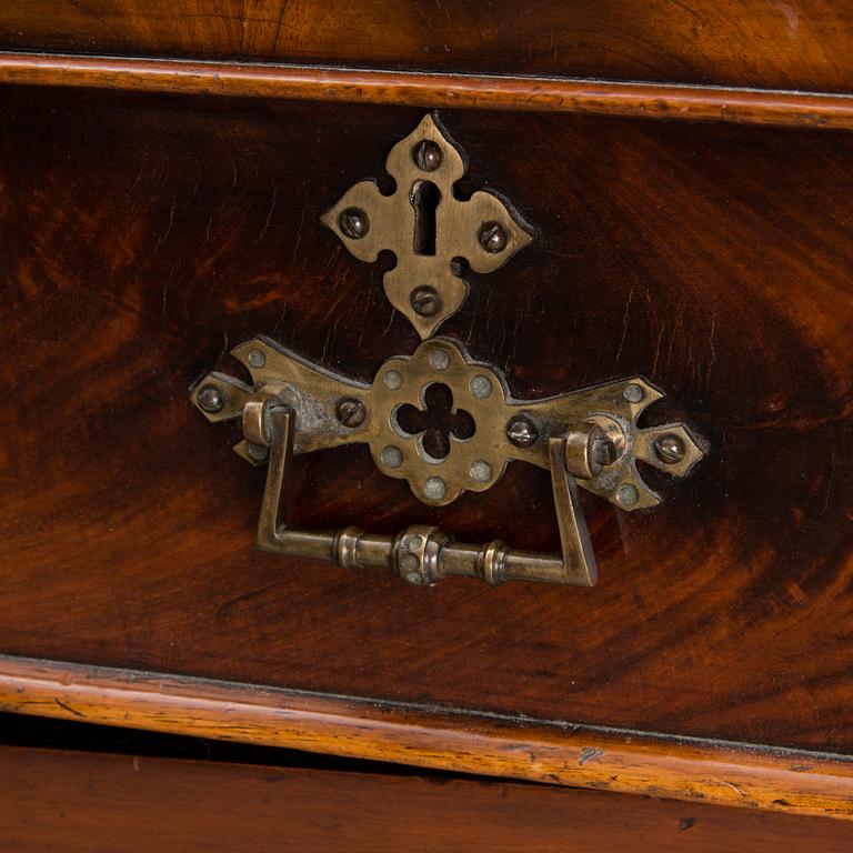 A late 19th century Russian book cabinet.