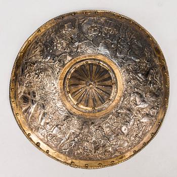 A metal Shield from the latter half of the 19th Century.