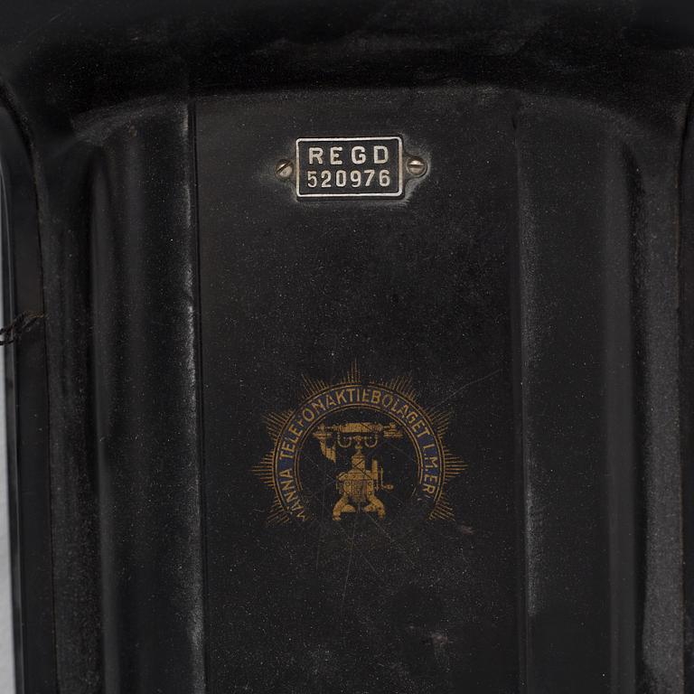 VÄGGTELEFON, Telektiebolaget L M Ericsson, 1900-talets början.