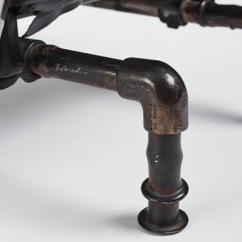 Ron Arad, a rare and signed Rover-Chair, One Off, London 1980's.
