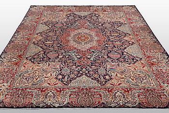A carpet, Kashmar, ca 384 x 296 cm.