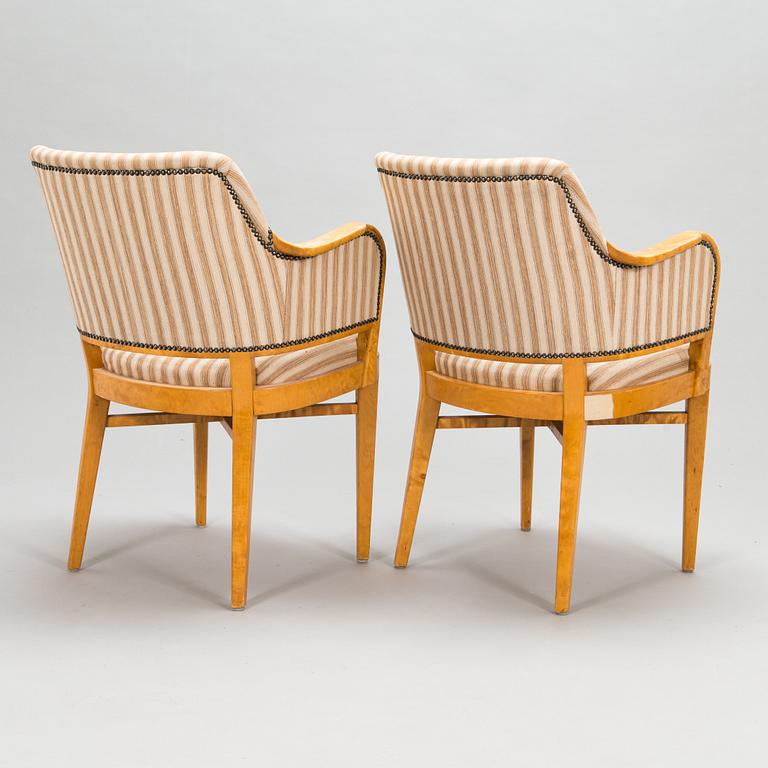 A pair of Bodafors armchairs from the 1930s/40s.