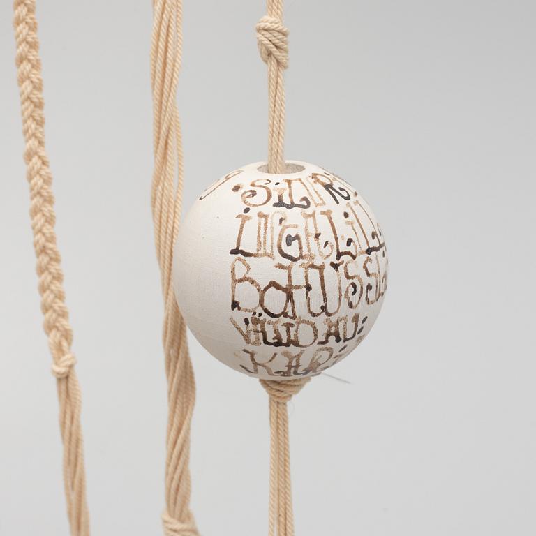 Ingalill Sjöblom, textile, "Silurian Atoll", -69.