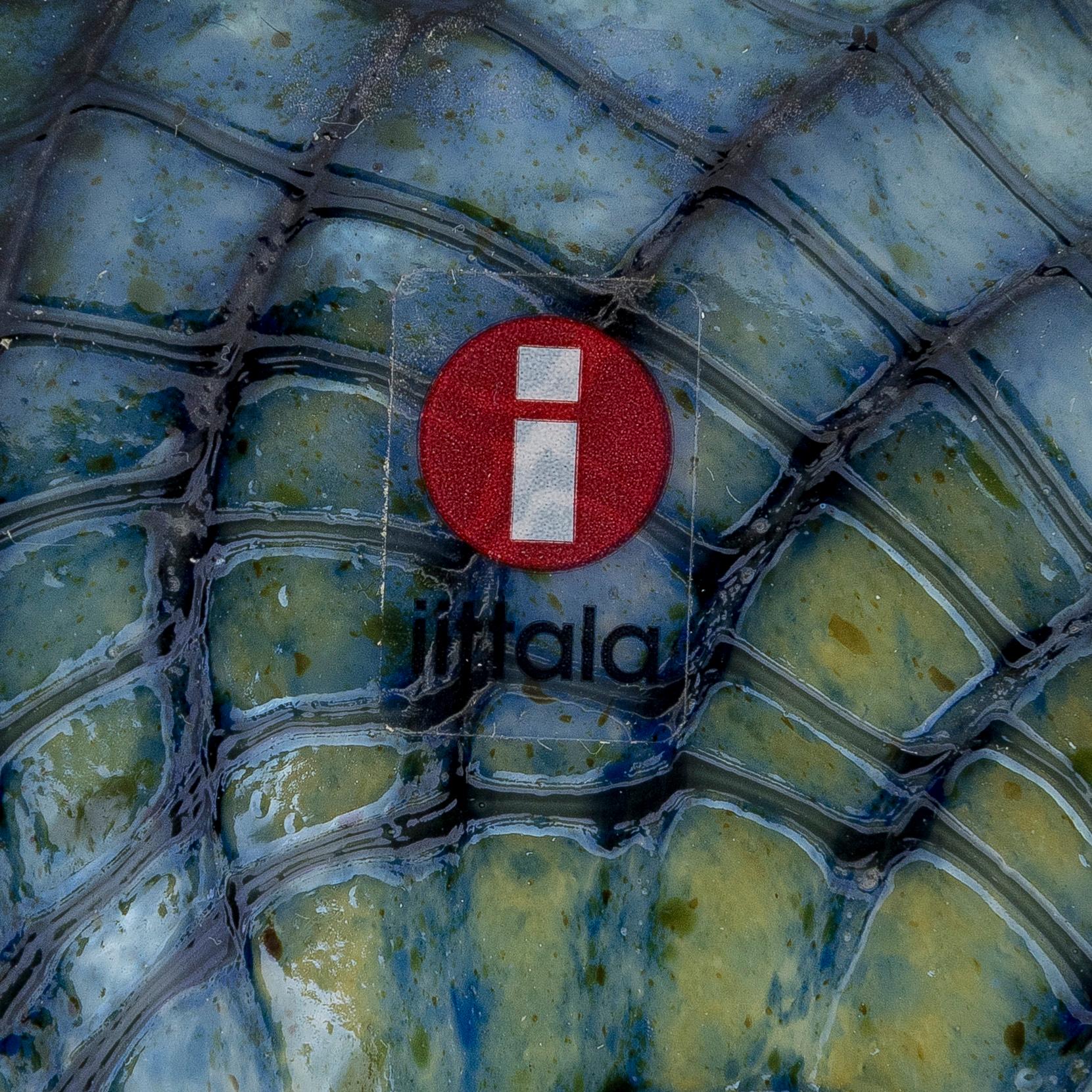 Oiva Toikka, A glass bird, 'Rusee grebe', signed O. Toikka Nuutajärvi.