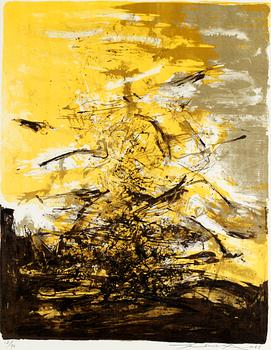 264. Zao Wou-ki, "Composition I".