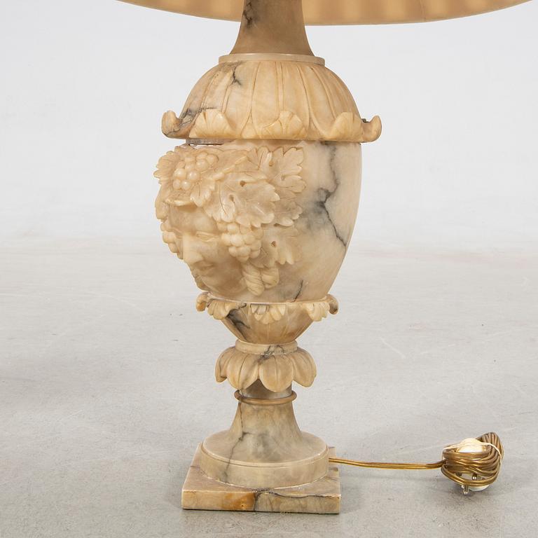 Bordslampor ett par, 1800-tal.