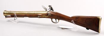 BLUNDERBUS, flintlås, lås märkt Tower.