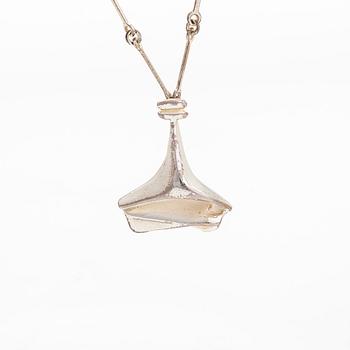 Björn Weckström, A sterling silver necklace, 'Hydra', Lapponia 1982.