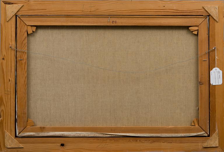 ORVO RAATIKAINEN, olja på duk, signerad och daterad - 75.