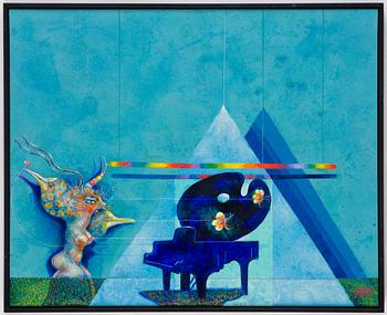 Ardy Strüwer, "Indigo Blue Piano Palette".