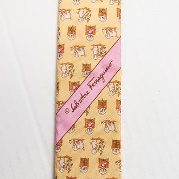 SALVATORE FERRAGAMO, slipsar 3 st,