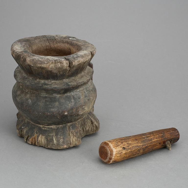 MORTEL, trä, möjligen Afrika.