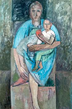 79. Erik Granfelt, "MOTHER AND CHILD".
