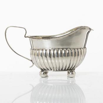 Johan Malmstedt, gräddkanna, silver, Göteborg 1815.