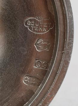 LJUSSTAKAR, 1 par, tenn, Edvin Ollers, 1966.