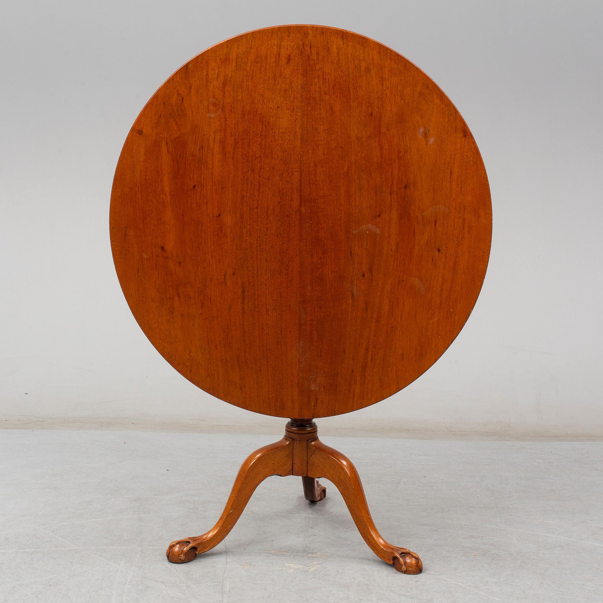 FÄLLBORD, England, 1700-talets slut / tidigt 1800-tal.