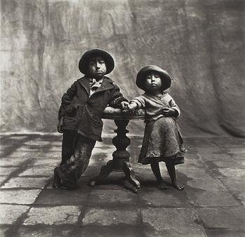 219. Irving Penn, "Cuzco Children" 1948.