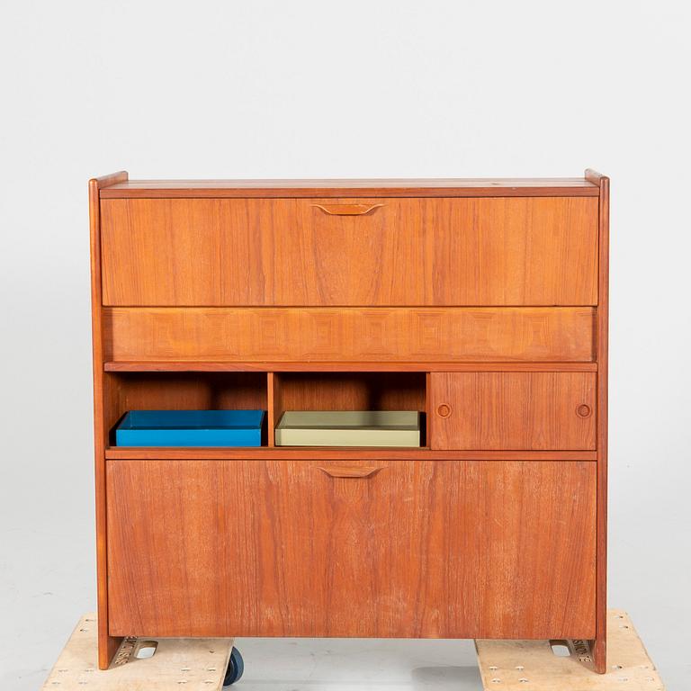 A Johannes Andersen teak bar counter Denmark 1950/60s.