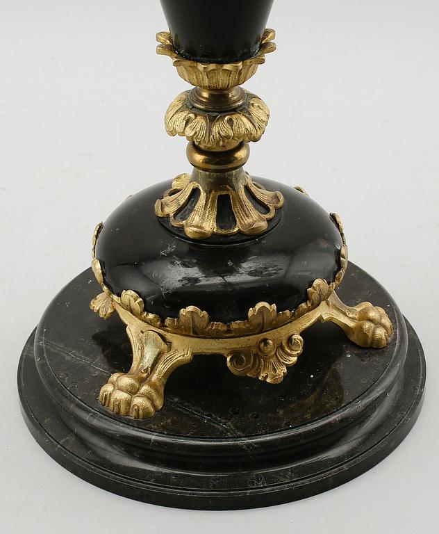 KANDELABER, nyrokoko, 1800-talets andra hälft.
