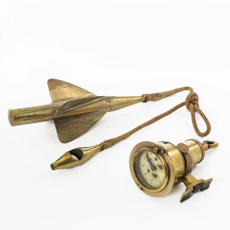 Trawl log, Walkers "Cherub", Mark III.