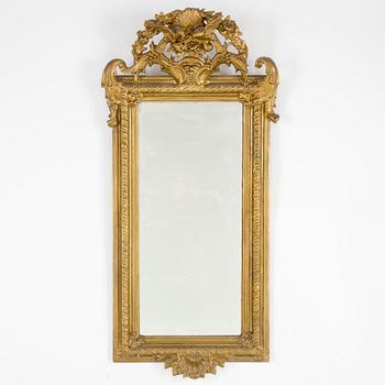 A late 19th century mirror.