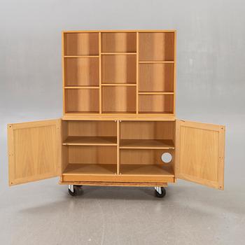 Cabinet / bookshelf, oak, HG furniture, Denmark.