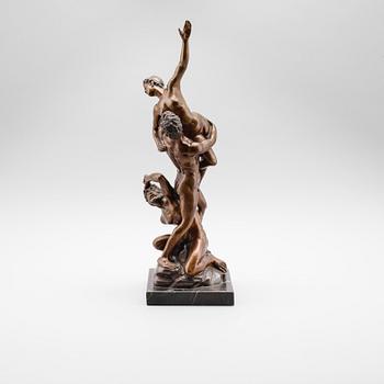 GIAMBOLOGNA, efter, skulptur, brons, 1900-tal.