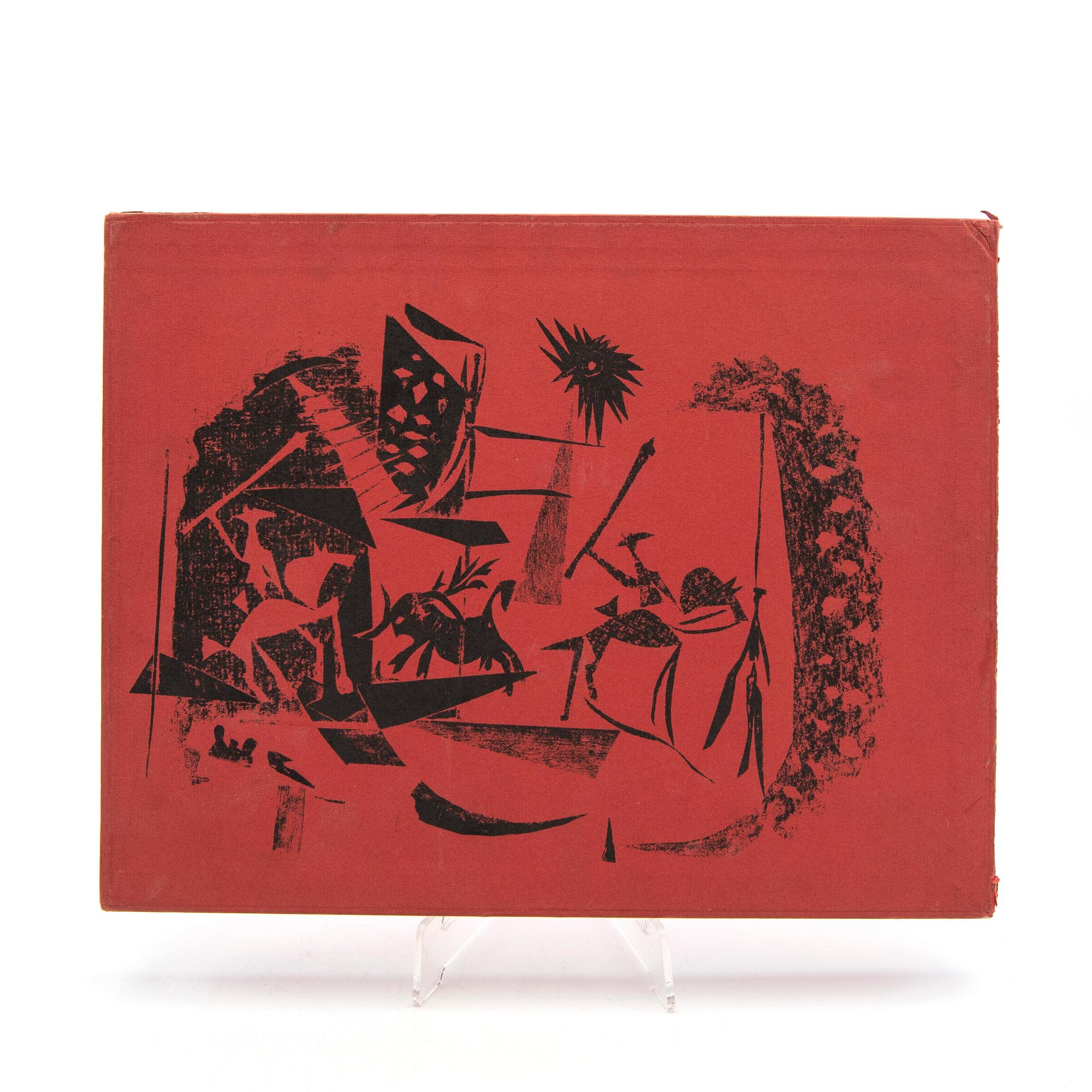 Pablo Picasso, Book, "Toreros", with four lithographs, André Seuret, Monte Carlo, 1961.