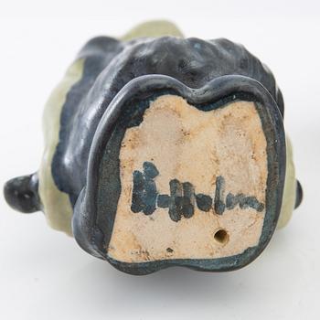 Åke Holm,  figuriner 4 st Troll stengods.