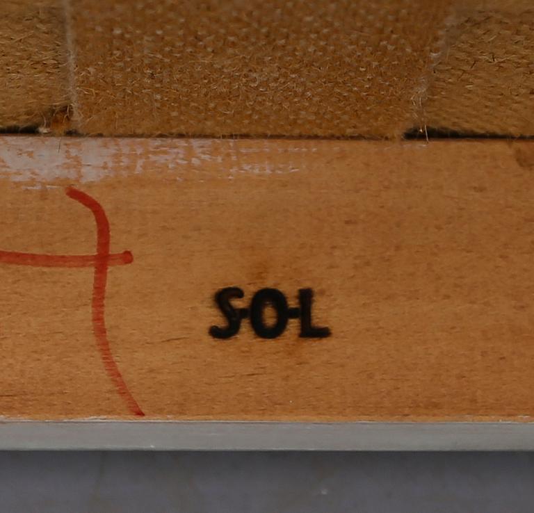 KARMSTOL, sk Gripsholmsstol, Solgården, 1900-talets andra hälft.