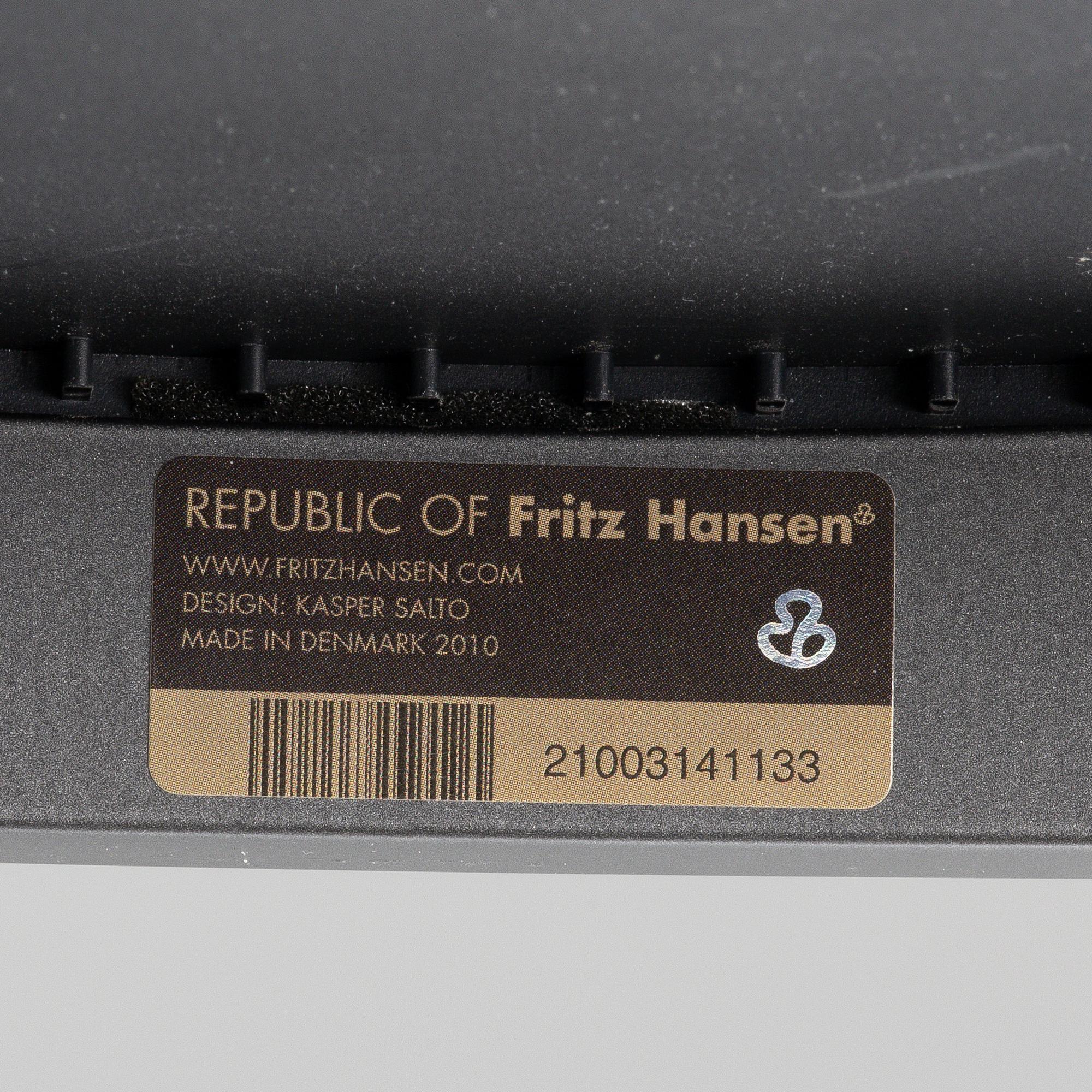 Kasper Salto, stolar, 6 st, "Ice", Fritz Hansen, Danmark, 2008-10.