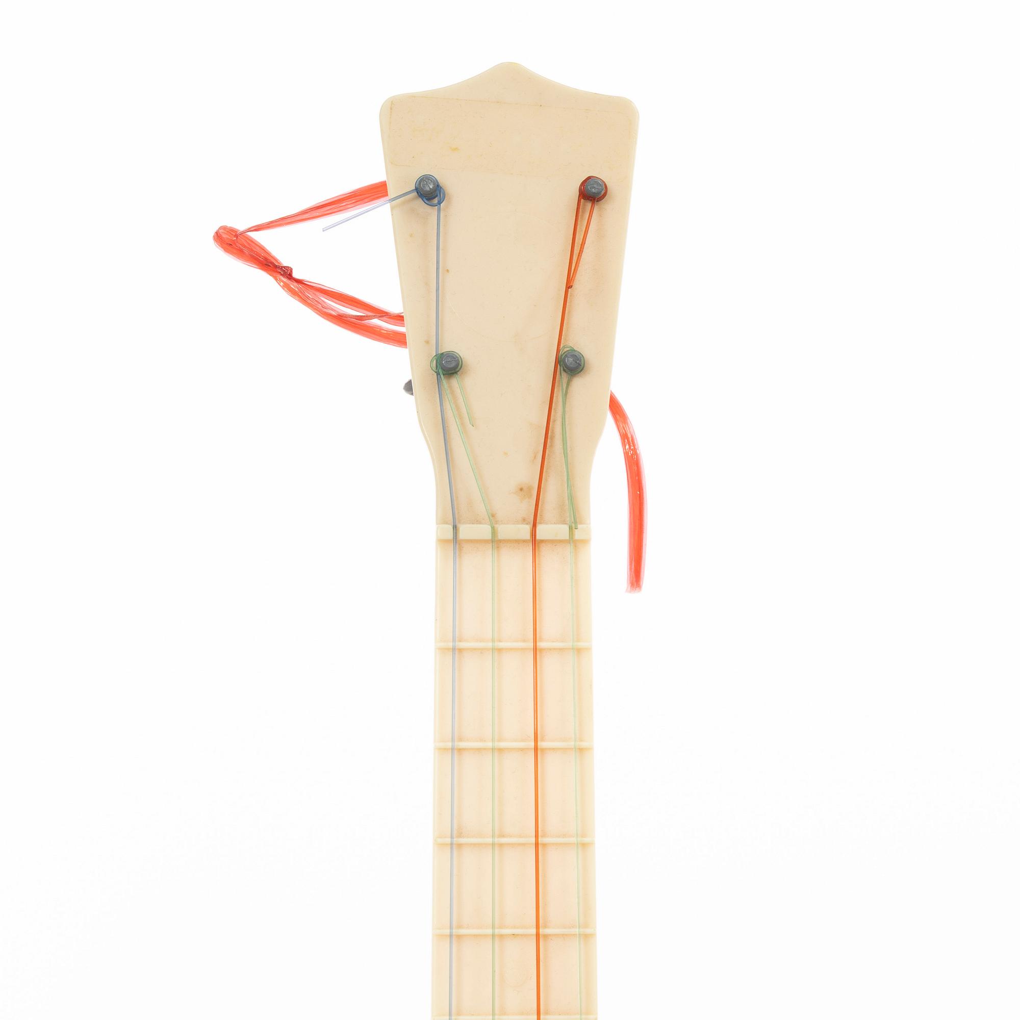 The Beatles, "New Sound Guitar", toy guitars, 2 pcs, Selcol Products Limited, England. 1960s.