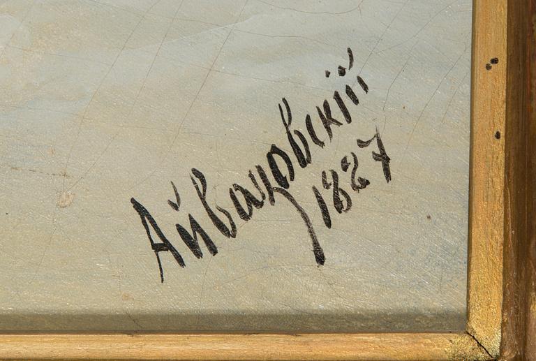 Ivan Constantinovich Aivazovsky, Haaksirikkoiset.