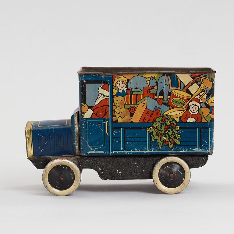 "Biscuit tin" by E.T. Gee & Sons, Liverpool, 1920-30's.