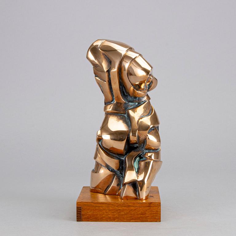 PETER MANDL, a signed and numbered bronze sculpture, "Torso".