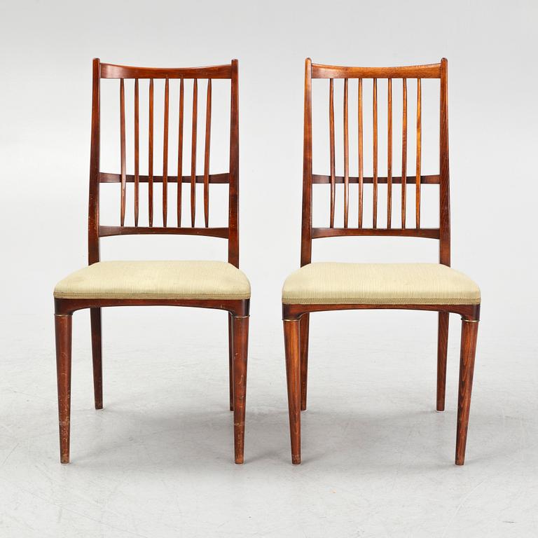 Svante Skogh, stolar, 2 st, "Cortina", Seffle Möbelfabrik, Säffle, 1950/60-tal.