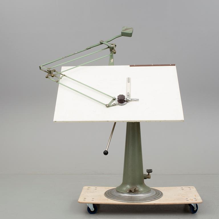 ARKITEKTBORD/RITBORD, omkring 1900-talets mitt.