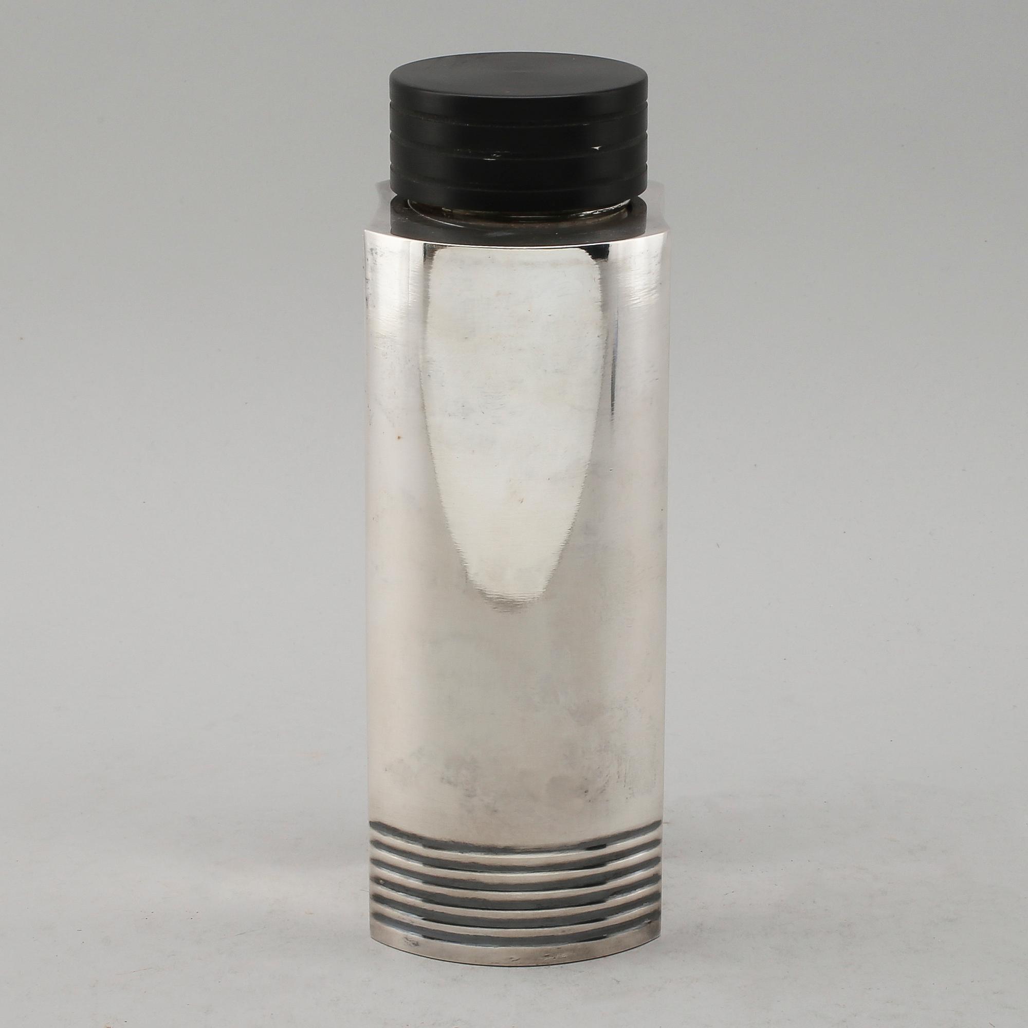COCKTAILSHAKER, nysilver, Folke Arström, GAB, 1900-talets mitt.