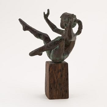 Torsten Fridh, Tsculpture, bronze, signed 5/10 on the left foot.