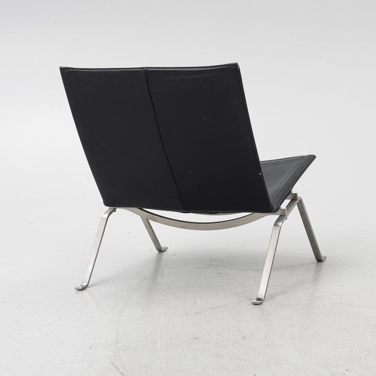 Poul Kjaerholm, fåtölj, "PK-22", Fritz Hansen, Danmark 2000.