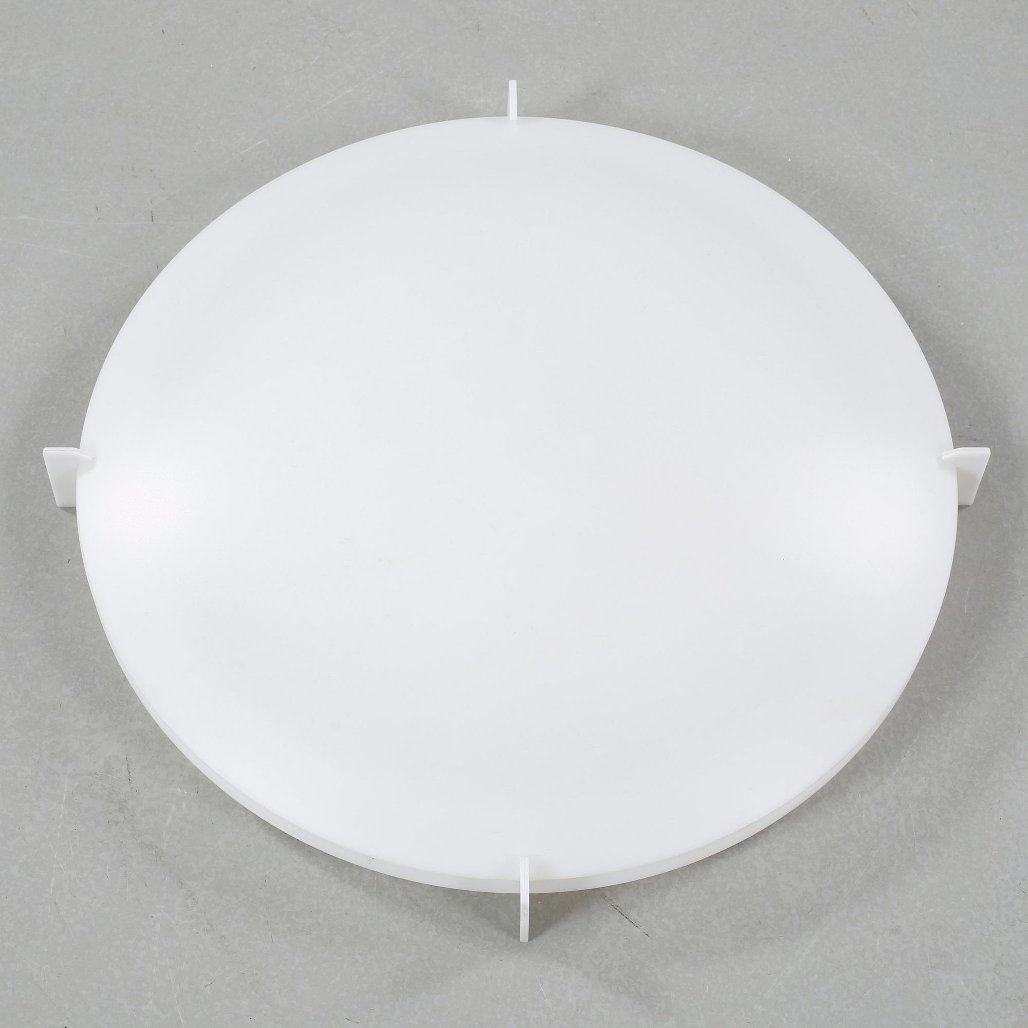 A ceiling lamp by Uno and Östen Kristiansson for Luxus, second half of the 20th century, hight ca 10 cm.