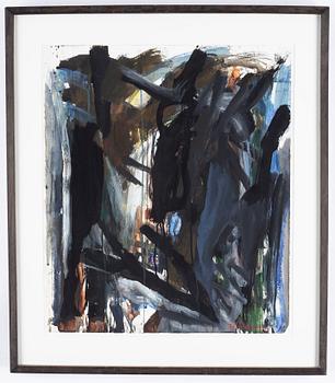 Björn Wessman, watercolor, signed.