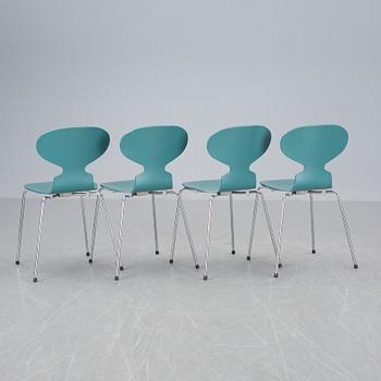 STOLAR, 4 st, "Myran", Arne Jacobsen, Fritz Hansen.