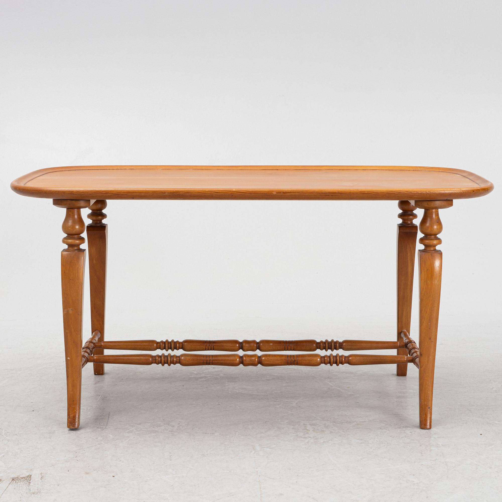 Erik Chambert, coffee table, Chamberts Möbelfabrik, 1942.