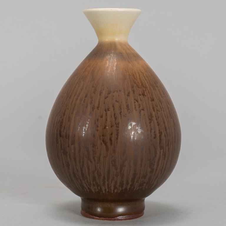A BERNDT FRIBERG vase in stoneware for Gustavsberg.